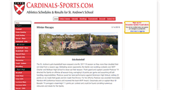 Desktop Screenshot of cardinals-sports.com